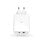 Caricabatterie di rete Ksix Gan da 65 W, Pps, Power Delivery, ricarica ultra veloce, compatibile con laptop e dispositivi mobili, 1xUSB-A + 1xUSB-C, Bianco