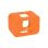 Ksix Funda Esponja Flotante para GoPro Hero 5 Session Naranja