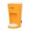 Italian Design Total Funny Pro Cafeteira de Gotejamento 1 Serviço Laranja/Branca