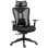 Vinsetto Silla De Oficina De Malla Reposacabezas Ajustable 70x66x120-128cm Negro