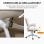 Vinsetto Silla De Oficina Giratoria Con Reposabrazos 62x69x92-100 Cm Beige