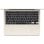 Apple MacBook Air Apple M3/8GB/512GB SSD/GPU 10 Núcleos/13.6" Blanco Estrella