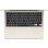 Apple MacBook Air Apple M3/16GB/512GB SSD/GPU 10 Núcleos/13.6" Blanco Estrella