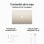 Apple MacBook Air Apple M3/16GB/512GB SSD/GPU 10 Núcleos/15.3" Blanco Estrella