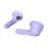 Affidati alle cuffie Bluetooth Yavi ENC con custodia di ricarica/viola