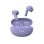 Affidati alle cuffie Bluetooth Yavi ENC con custodia di ricarica/viola