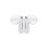 Affidati alle cuffie Bluetooth Yavi ENC con custodia di ricarica/bianco