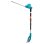 Corta-sebes telescópico elétrico THS 550/48. Motor de 500 W. Comprimento de corte: 48 cm. Ø máximo de corte: 0,18 mm