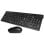 Promate ProCombo-12er-Pack, 2,4 GHz, kabellose Tastatur und Maus, Schwarz