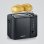 Grille-pain Automatique Severin At 9552 - 2 emplacements 800 W Noir Mat