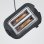 Grille-pain Automatique Severin At 9552 - 2 emplacements 800 W Noir Mat