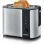 Tostapane automatico Severin At 2589 a 2 scomparti in acciaio inossidabile nero opaco 800 W
