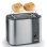 Tostapane automatico Severin At 2589 a 2 scomparti in acciaio inossidabile nero opaco 800 W