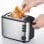Tostapane Con 2 Fessure Severin At 2514 Acciaio Inossidabile Spazzolato / Nero 850 W