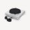 Severin DK 1091 Placa de Cocina Portátil 1 Fuego 1500W Blanco