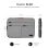Subblim Air Padding 360 Sleeve Hellgrau für 13,3-14" Laptop
