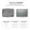 Subblim Air Padding 360 Sleeve Hellgrau für 13,3-14" Laptop