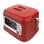 Cecotec RetroVision Roter Toaster mit Glasfenster und Retro-Design 700W
