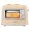 Tostador Cecotec RetroVision Beige 700 W Ventana Visualización y 2 Ranuras Extraanchas