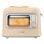 Grille-pain Cecotec RetroVision beige avec fenêtre en verre et design rétro 700 W