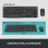 Logitech MK295 Silent Wireless Combo de Teclado y Ratón Inalámbricos Teclado Italiano