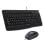 Logitech Desktop MK120 Tastatur Maus enthalten USB QWERTY Italienisch Schwarz