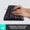 Logitech Desktop MK120 Tastatur Maus enthalten USB QWERTY Italienisch Schwarz