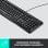 Logitech Desktop MK120 Tastatur Maus enthalten USB QWERTY Italienisch Schwarz