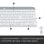 Logitech MK470 Combo Teclado + Ratón Inalámbricos Blancos Teclado Italiano