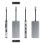 Nanocable Docking Hub 9 en 1 USB-C a HDMI/RJ45/USB 3.2/USB-C PD/Lector Tarjetas