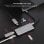 Nanocable Docking Hub 9 en 1 USB-C a HDMI/RJ45/USB 3.2/USB-C PD/Lector Tarjetas