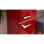 Evvo Home F55 Retro Frigorífico Combi E Rojo
