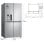 LG GMJ960MBJE Frigorífico Americano Door-in-Door E Acero Texturizado Antihuellas
