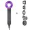 Arzopa Súper Hair Dryer Secador de Cabelo 1600W Profissional com Acessórios Púrpura