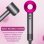 Arzopa Súper Hair Dryer Secador de Pelo 1600W Profesional con Accesorios Rojo