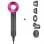 Arzopa Súper Hair Dryer Secador de Pelo 1600W Profesional con Accesorios Rosa