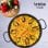 Briebe Pan46 Briebe Paellera Valenciana Esmaltada 46cm, Amtiadherente 12 Raciones De Paella, Gas, Ho