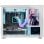 Mars Gaming Mc-lcd Tower Custom Micro-atx Ips Schermo LCD Pannello modulare in vetro temperato da 8" Bianco