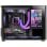 Mars Gaming MC-LCD Torre Custom Micro-ATX Vidro Temperado e Painel LCD IPS 8" Modular Preta
