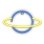 Forever Neon Led Licht Saturn Gelb Blau