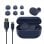 Jabra Elite 8 Active Auriculares Inalámbricos con Bluetooth y Cancelación de Ruido Azul Marino