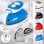 Duronic SI2 BE Plancha de Viaje Mini 375W Azul