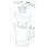 BRITA Aluna Carafe à Eau 2,4 L avec Filtre et 1 Filtre - Blanc