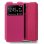 Cool Funda Flip Cover Liso Rosa para Samsung A556 Galaxy A55 5G