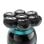 Cecotec Bamba PrecisionCare Skull Máquina de Barbear de Cabeça com 7 Lâminas Flutuantes e Base de Carregamento