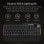 ASUS TUF Gaming K1 Teclado Mecánico Gaming RGB Negro Teclado Francés