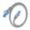 Aisens A135-0772 Cable de Red RJ45 AWG26 CCA UTP Cat 6 30cm Gris