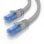 Aisens A135-0774 Cable de Red RJ45 AWG26 CCA UTP Cat 6 75cm Gris