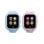 Celly KIDSWATCH4G 4G GPS 1,4" Display Touch Nero con Cinturini Blu e Rosa Batteria 700 mAh SOS