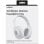 Cuffie Bluetooth wireless Celly Flowbeat bianche